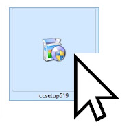 Cara menginstal software ccleaner buka file download